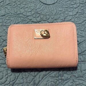 Pink Leather Women's Wallet